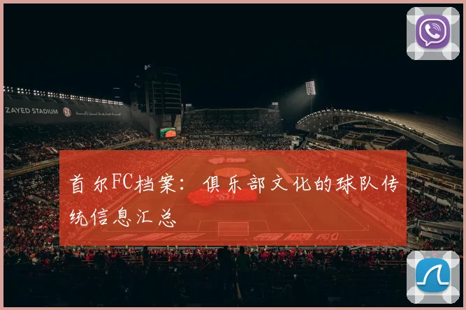首尔FC档案：俱乐部文化的球队传统信息汇总